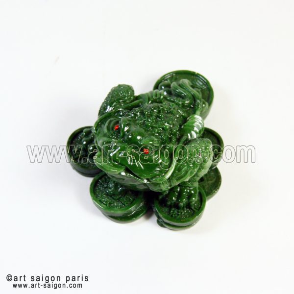 Crapaud de la Fortune - Vert (réf. GK3208) – Image 4