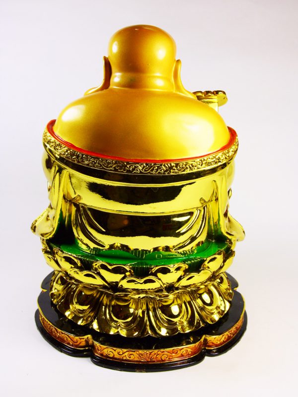 Bouddha Rieur Assis (H24cm) (réf. CE1274-3) – Image 5