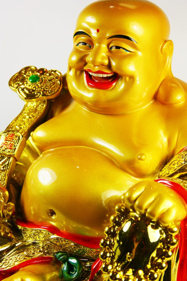 Bouddha Rieur Assis (H24cm) (réf. CE1274-3) – Image 6