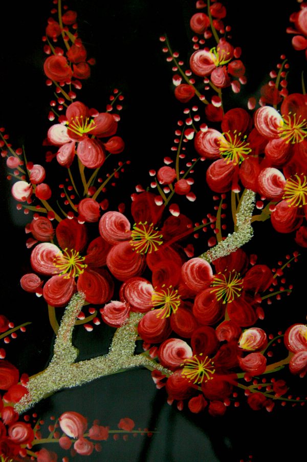 Fleur de Prunier - Fond Noir (réf. 7D-8519C) – Image 5
