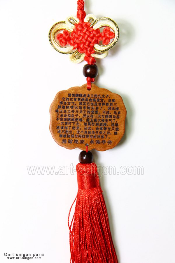 Nœuds rouge Chinois Pi Xiu (H35cm) (réf. 7D-8176) – Image 4