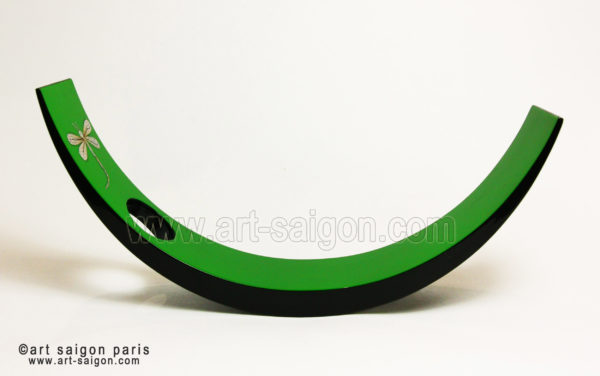 Porte Bouteille Laqué Libellule Vert (réf. A067) – Image 3
