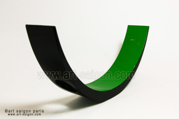 Porte Bouteille Laqué Libellule Vert (réf. A067) – Image 4