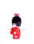 kokeshi poupée japonaise japon bois decoration asiatique art-saigon rouge