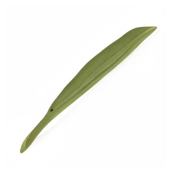 PORTE ENCENS FEUILLE VERTE DORÉE EN FONTE JAPONAISE (réf. PEFEUILGLG) – Image 6