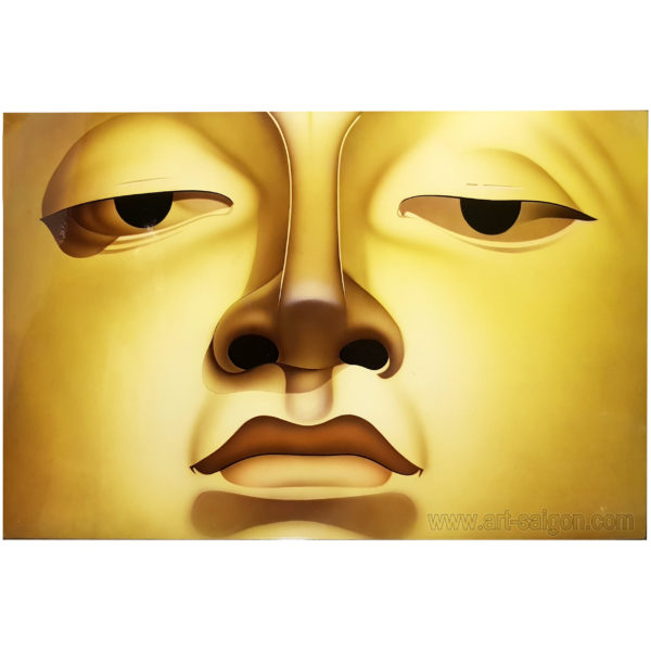 tableau en bois laque artisanat vietnam art-saigon bouddha