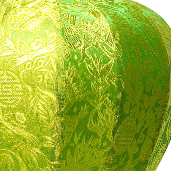 lampion lanterne vert soie bambou hoi an vietnam asiatique art-saigon