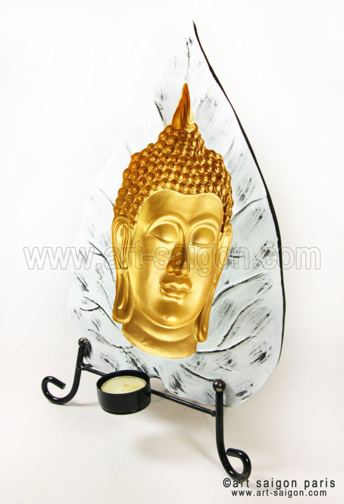 tete de bouddha gautama decoration feng shui asiatique art-saigon