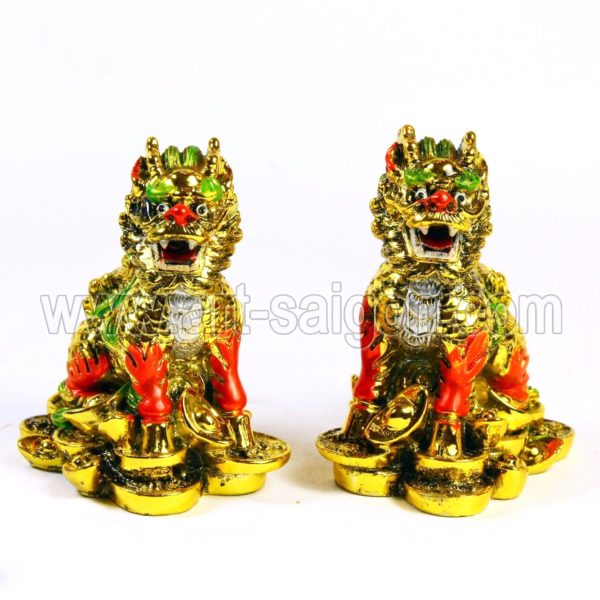 chi lin réussite porte bonheur decoration feng shui asiatique art-saigon