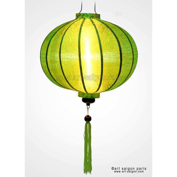 lampion lanterne soie bambou hoi an vietnam asiatique art-saigon