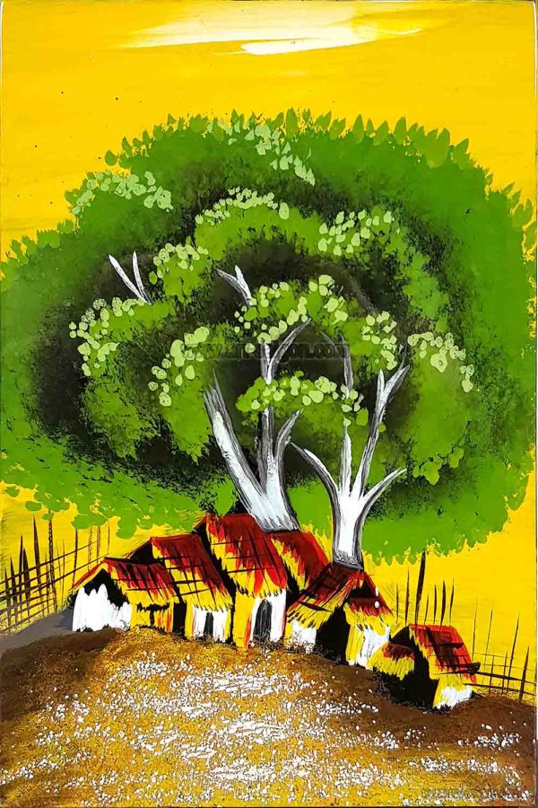 tableau en bois laque artisanat vietnam art-saigon