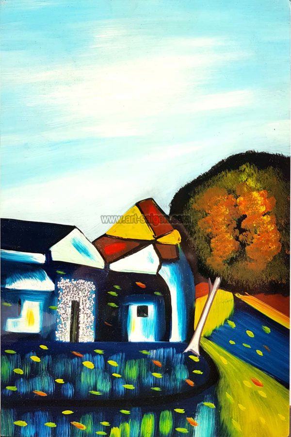 tableau en bois laque artisanat vietnam art-saigon