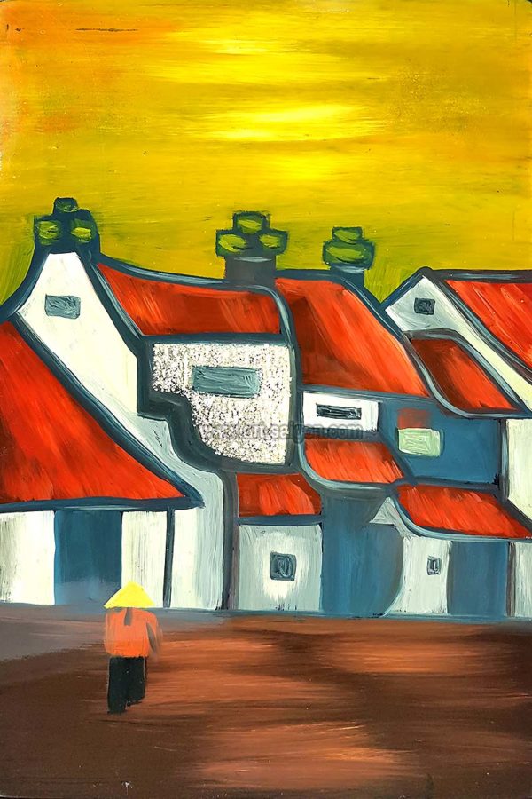 tableau en bois laque artisanat vietnam art-saigon