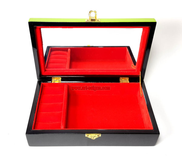 boite coffret bijoux bois laque artisanat vietnam art-saigon