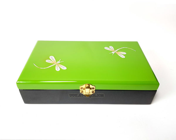 boite coffret bijoux bois laque artisanat vietnam art-saigon