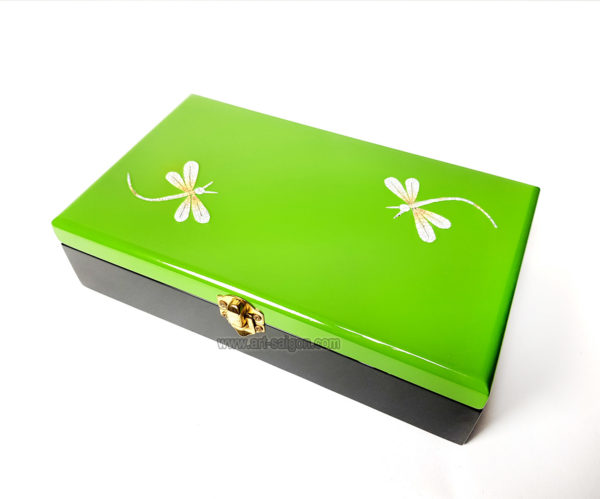 boite coffret bijoux bois laque artisanat vietnam art-saigon