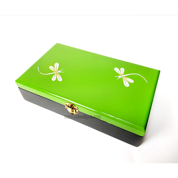 boite coffret bijoux bois laque artisanat vietnam art-saigon