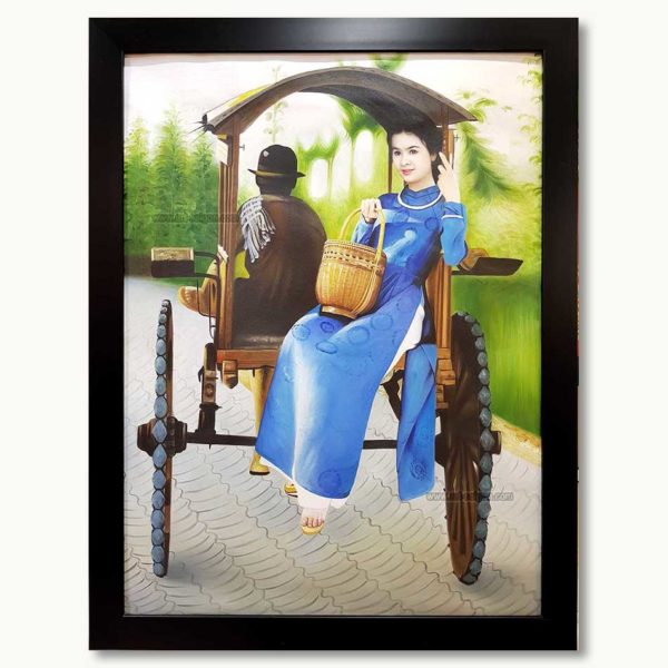 art saigon peinture huile toile vietnam