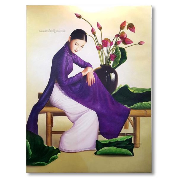 art saigon peinture huile toile vietnam