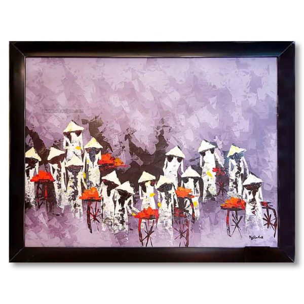 art saigon peinture huile toile vietnam