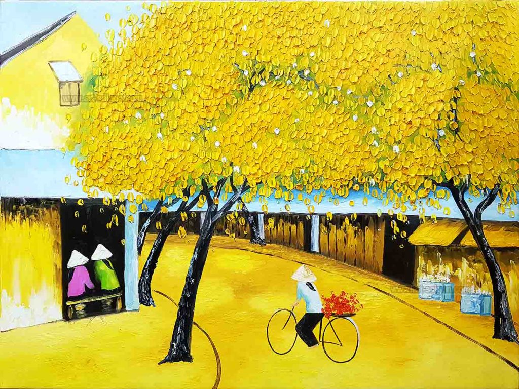 art saigon peinture huile toile vietnam