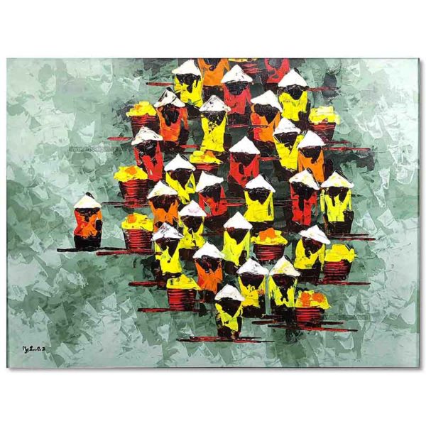 art saigon peinture huile toile vietnam