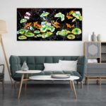tableau en bois laque artisanat vietnam art-saigon