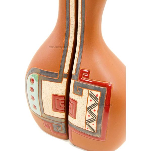 Vase vietnamien en terre cuite artisanat du Vietnam par art-saigon.com