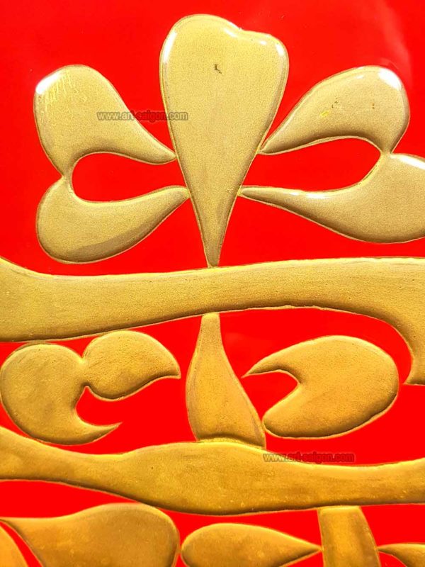 Écriture Chinoise - Tableau bois laqué - Artisanat et Décoration traditionnel du Vietnam par Art-Saigon.com