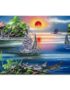 Tableau en Bois Laqué et Nacre, Motif La Baie de Ha Long. Décoration et Artisanat du Vietnam. Article vendu par la Boutique Art-saigon.com