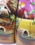 Vase Couple en Bois Laqué Peint, Fabriqué à la main. Pot de Fleur, Motif Campagne du Vietnam | Décoration et Artisanat Asiatique - Article vendu par la Boutique Art-Saigon.com
