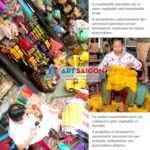 Atelier fabrication de Lampion Asiatique de la ville de Hoi An au Vietnam, Lanterne Traditionnel en Tissu, Bambou et Bois | Décoration et Artisanat Asiatique - Article vendu par la Boutique Art-saigon.com