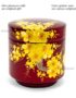 Boîte en Bois Laqué Rouge, Motif Fleur de Cerisier, Fabriqué à la main | Décoration et Artisanat Asiatique - Article vendu par la Boutique Art-Saigon.com