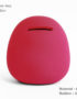 Daruma Rouge, Statuette Tirelire Porte Bonheur Japonais, Fabriqué au Japon | Décoration et Artisanat Asiatique - Article vendu par la Boutique Art-Saigon.com
