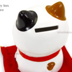 Maneki Neko Blanc, Tirelire, Fabriqué au Japon. Chat Porte Bonheur Japonais, Lucky Cat | Décoration et Artisanat Asiatique - Article vendu par la Boutique Art-Saigon.com