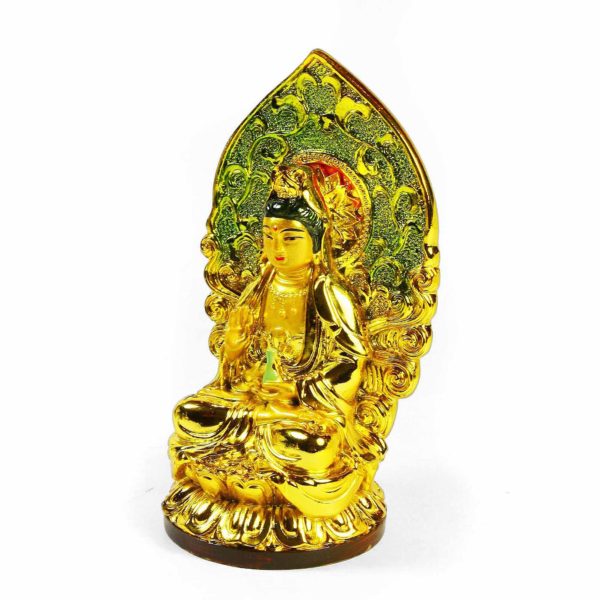 Statuette du Bouddha Guan Yin, Déesse de la Compassion | Décoration et Artisanat Asiatique - Article vendu par la Boutique Art-Saigon.com