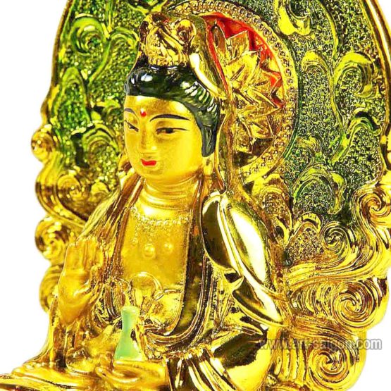 Statuette du Bouddha Guan Yin, Déesse de la Compassion | Décoration et Artisanat Asiatique - Article vendu par la Boutique Art-Saigon.com
