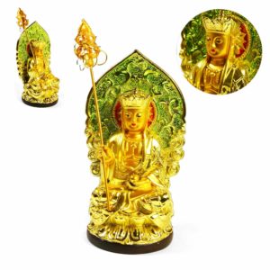 Statuette du Bouddha Bodhisattva Kshitigarbha en Méditation | Décoration et Artisanat Asiatique - Article vendu par la Boutique Art-Saigon.com