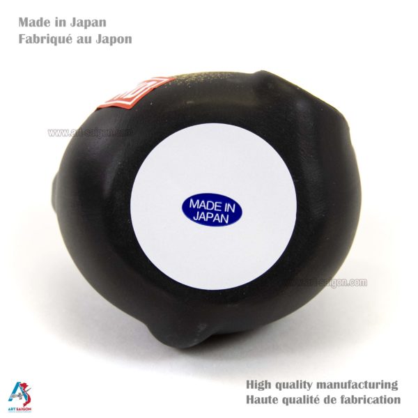 Maneki Neko Noir, Fabriqué au Japon. Chat Porte Bonheur Japonais | Décoration et Artisanat Asiatique - Article vendu par la Boutique Art-Saigon.com