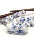 Support Porte Baguette en Porcelaine Blanc et Bleu de Chine, Fabriqué en Chine | Décoration et Artisanat Asiatique - Article vendu par la Boutique Art-saigon.com