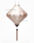 Lampion Asiatique en Soie Champagne Rosé de la ville de Hoi An au Vietnam, Lanterne Traditionnel en Tissu, Bambou et Bois | Décoration et Artisanat Asiatique - Article vendu par la Boutique Art-saigon.com