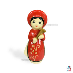 Statuette en terre cuite - Artisanat du Vietnam (H12,5cm)(réf. A54-2)