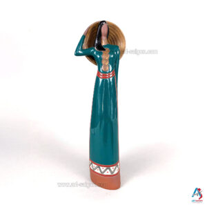 Statuette en terre cuite - Artisanat du Vietnam (H30cm)(réf. A9-1-M-XL-GD)