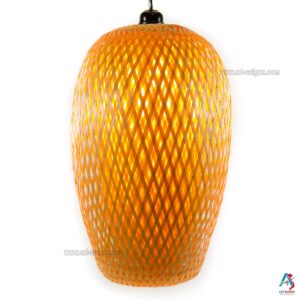 Lampion Abat-Jour en Bambou – Lustre Suspension Lanterne Artisanale du Vietnam