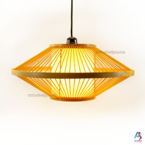 Lampion Abat-Jour en Bambou – Lustre Suspension Lanterne Artisanale du Vietnam