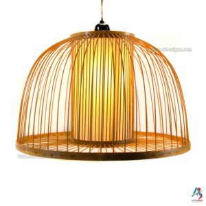 Lampion Abat-Jour en Bambou – Lustre Suspension Lanterne Artisanale du Vietnam